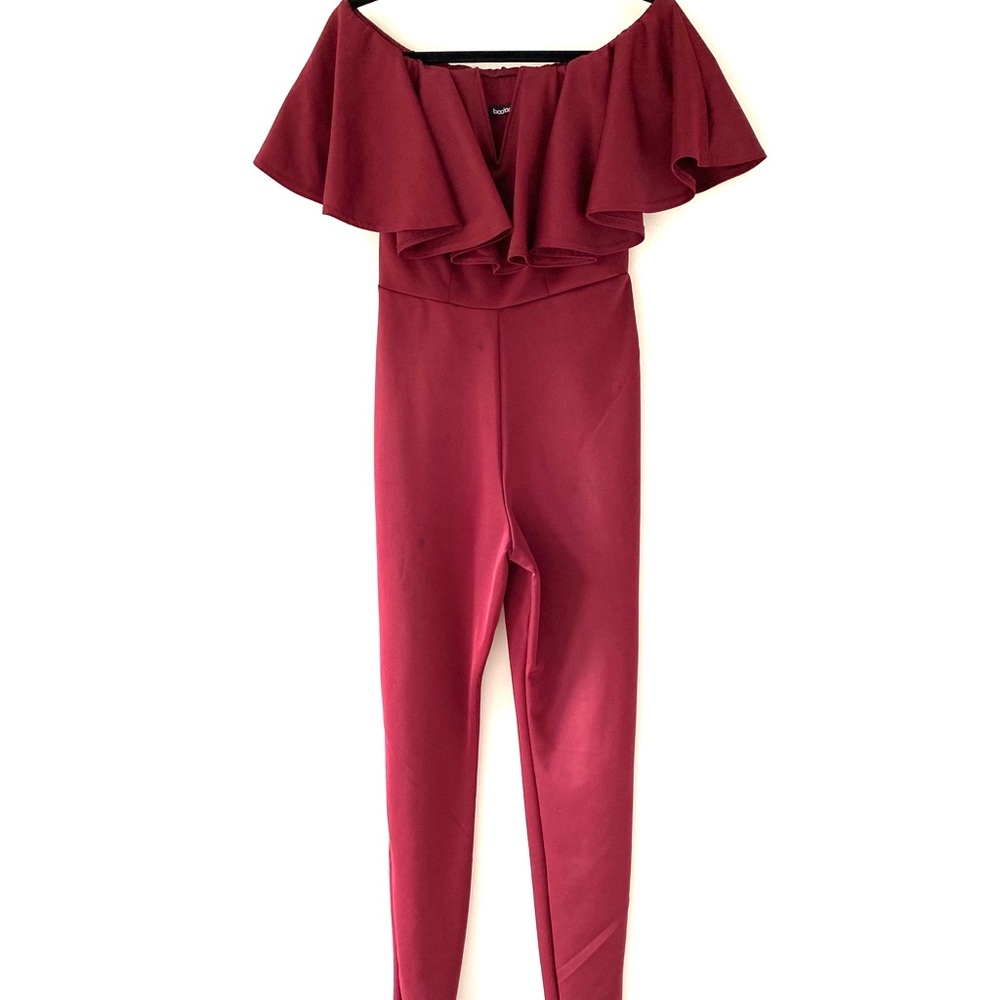 Off shoulder jumpsuit